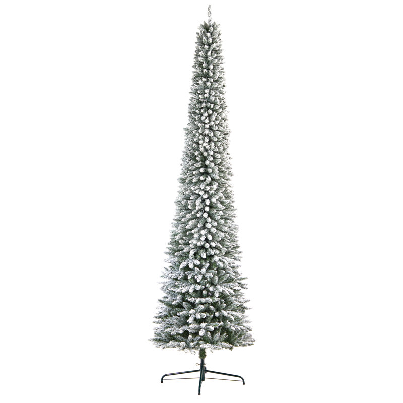 Lighted Artificial Spruce Christmas Tree, 11' H