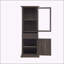 Armoire autoportante avec porte en verre et tablettes-1713433298