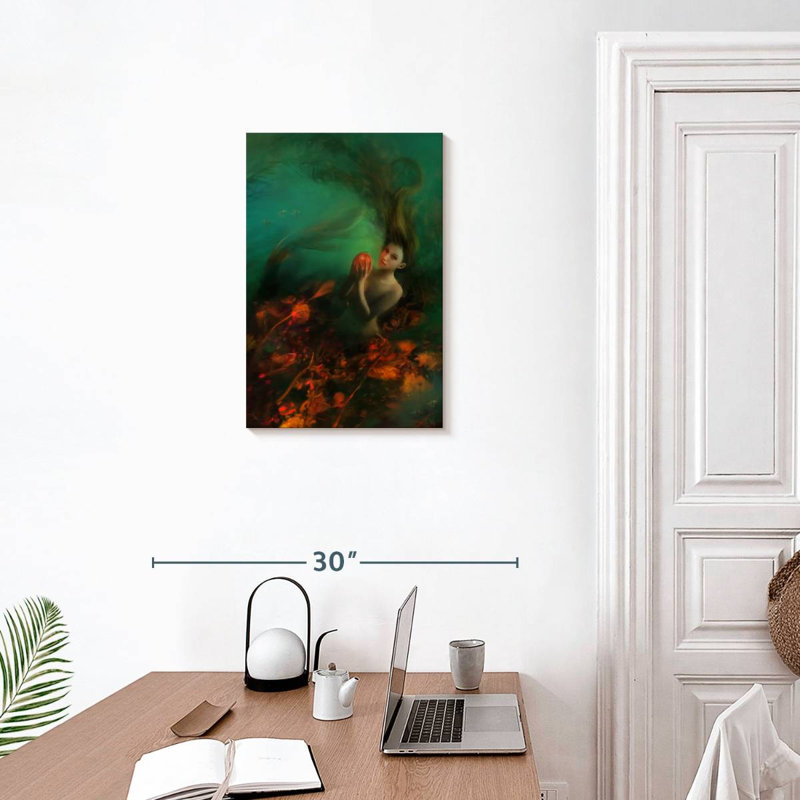Kelan Enchanting Tangerine, 24" H x 16" W