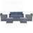 Outstanding All-Weather Wicker Patio Set with Versatile Seating and Removable Cushions-1258034726