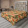 Ambesonne, drap plat floral pivoines, art botanique printanier