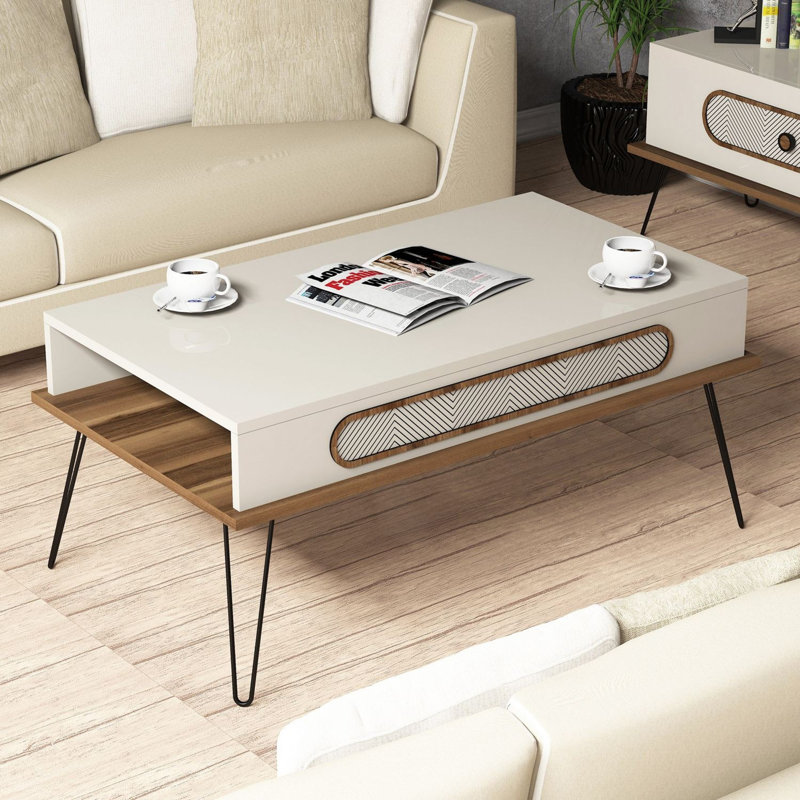 Table basse avec rangement Denning