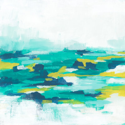 Erissa Turquoise Cove I by June Erica Vess