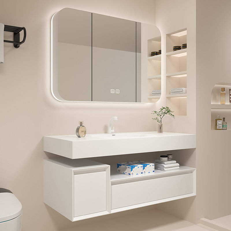 Modern and simple bathroom cabinet