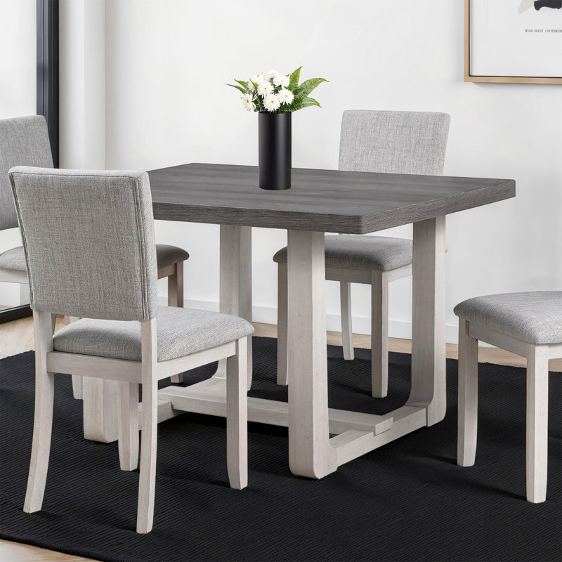 Table de salle à manger 1Pc, Gris