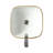 Modern Vitreous China Square Vessel Bathroom Sink-50480385