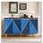 60" Retro Sideboard with Dimensional Effect Doors and Adjustable Shelves-754175196