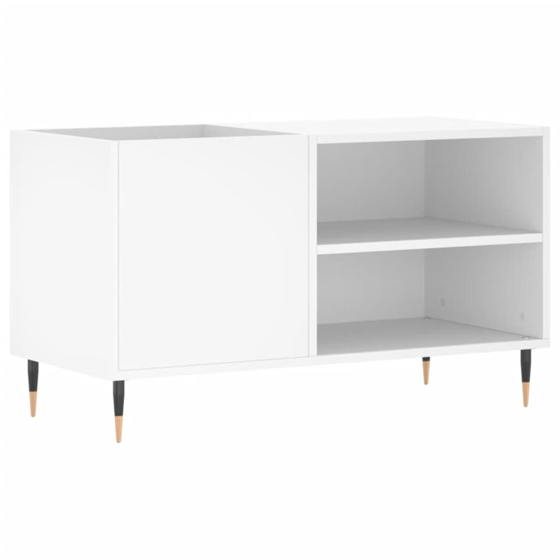 48cm H Media Shelves, White