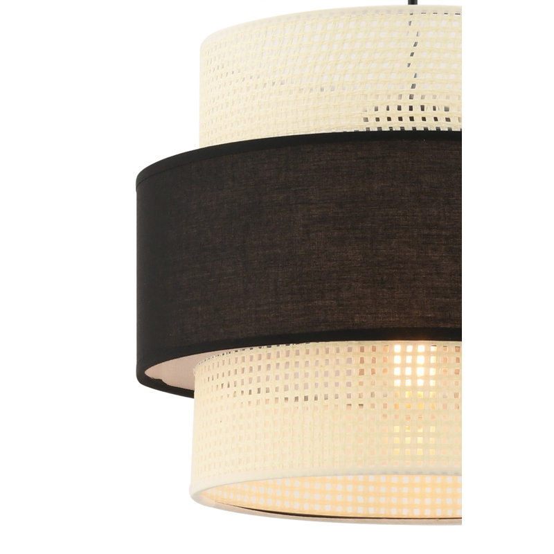 Chandelier, Blanc / noir