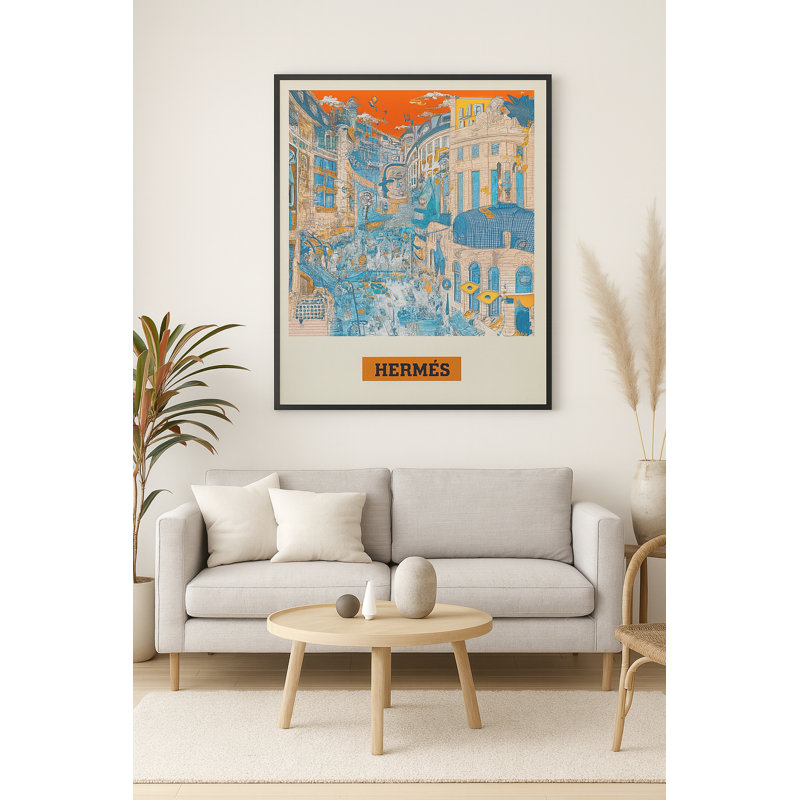 Scarf-Inspired Art Print