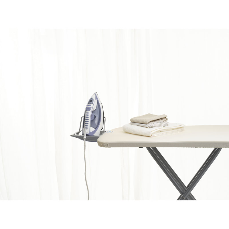 Brabantia Size C Large Ironing Board with Steam Iron Rest and Linen Rack