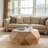 Three-Dimensional Embossed Pattern Design American Retro Style Coffee Table Tabletop