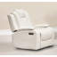 Fauteuil inclinable manuel en cuir de 38,6 po de largeur-128983766