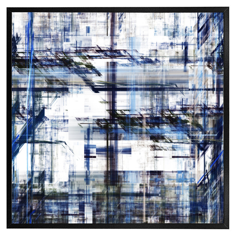 Ashey Single Picture Frame Print, Black Framed, 61cm H x 61cm W x 4cm D