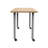 JURNI Multi-Purpose Table With Post Leg And Casters-954744609-954744613