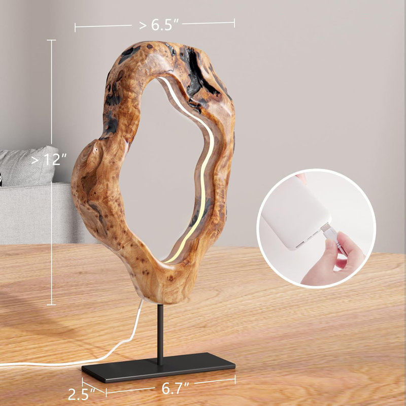 Irregular Bedside Lamp