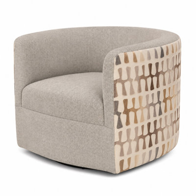 Fauteuil d'appoint pivotant Garner