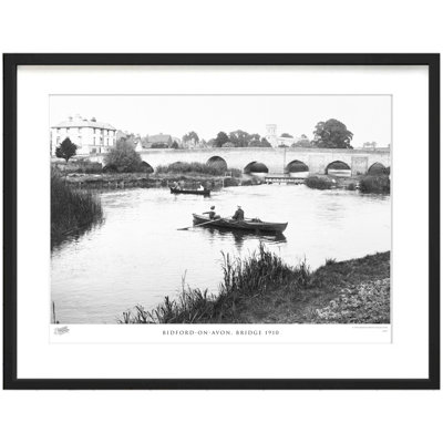 Bidford-on-Avon, Bridge 1910 by Francis Frith - Single Picture Frame Print
