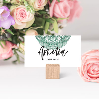 Cartes de place ornées élégantes bleu marine pour tables de fête de mariage, places assises nominatives pour supports, paquet de 60