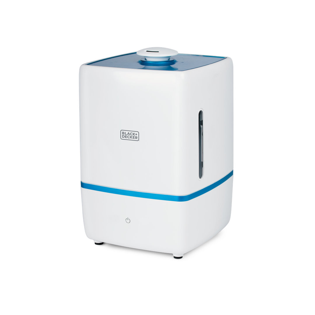 BUH Series 1.32 Gal. Cool Mist Ultrasonic Tabletop Humidifier 550 Sq. Ft. BLACK+DECKER