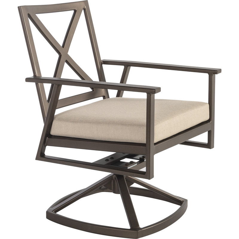 Marin Outdoor Rocker Chair, Copper Creek, Flagship Stone Sunbrella®