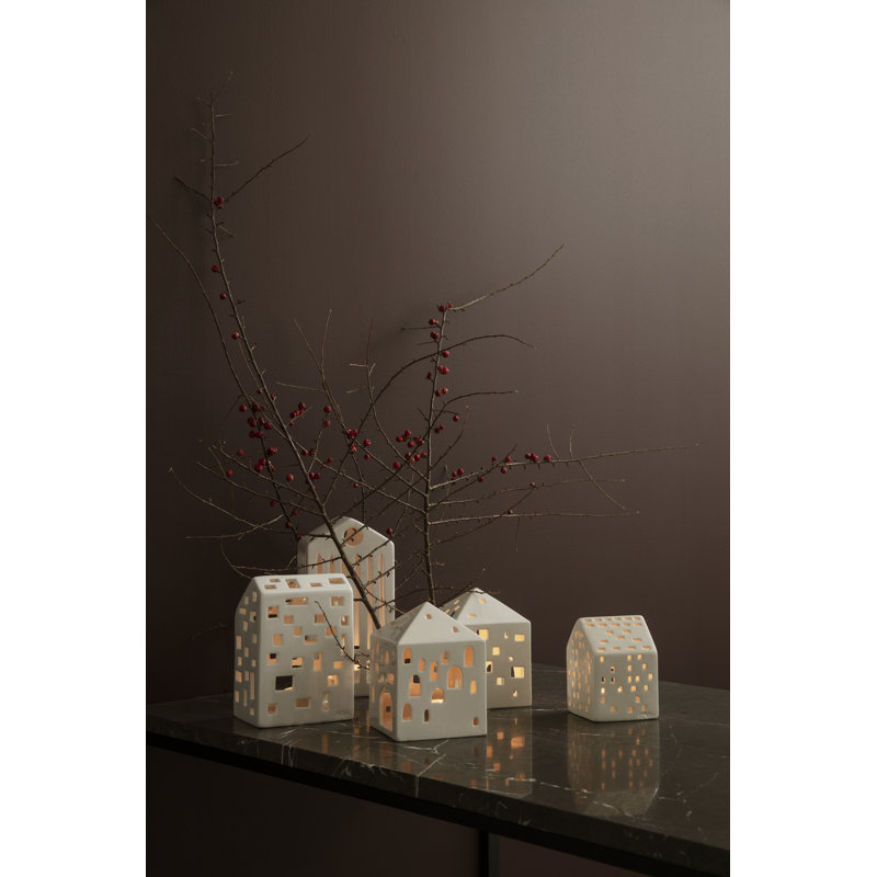 Urbania 3.5'' H Ceramic Tabletop Lantern