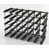 Black Stained / Galvanised Steel