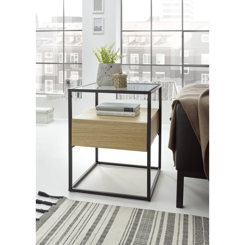 Frame End Table, Oak