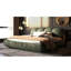 Très grand lit plateforme tapissier Green-1582276313