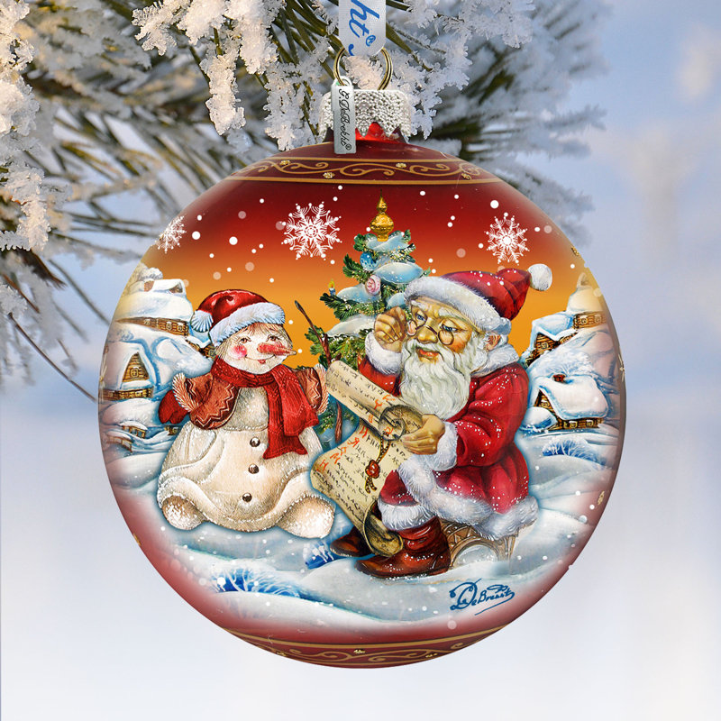 Ornement en forme de boule Holiday Splendor