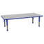 Table rectangulaire d'activités en T avec moulures totales réglables-109512145-109512144-109512149