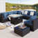Bushrah 8-Piece Sectional Seating Group with Cushions