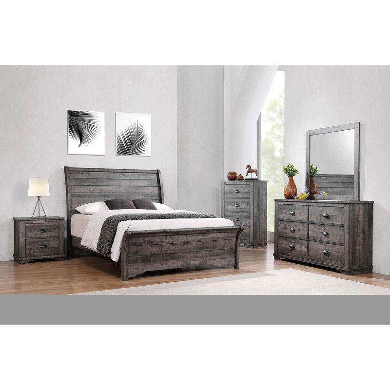 Rast Nightstand, Dark Brown