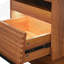 Table de chevet moderne Mid-Century avec 2 tiroirs-857168221