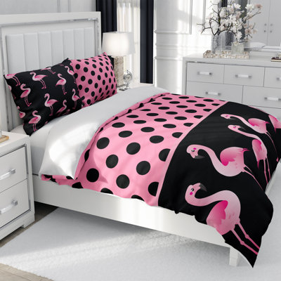Polyester Dots Duvet Cover