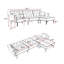 Canapé-lit modulaire réversible en velours Modern-978391986