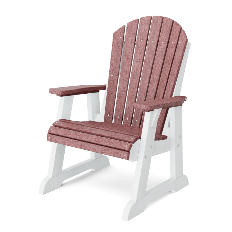 Heritage High Fan Back Chair, Cherrywood/White