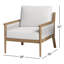 Chaise de patio avec coussins Rydell