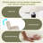 Larger Size 360° Swivel Home Office Desk Chair With Wheels