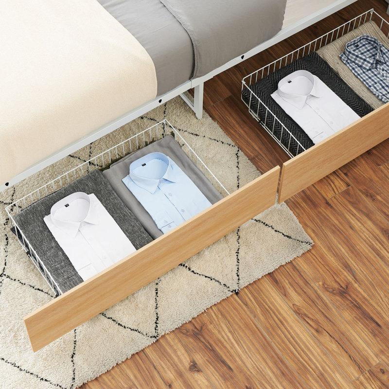 Kerri Storage Platform Bed, Queen