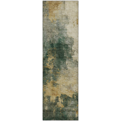 Premium Machine Washable Dahl AMF1072 Abstract Rug