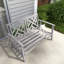 Causeuse de patio en aluminium pour 2 personnes avec coussins épais-9550228