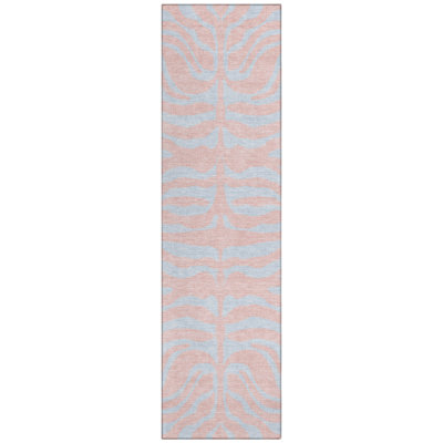 Fernelle Pink Washable Indoor-Outdoor Rug - 