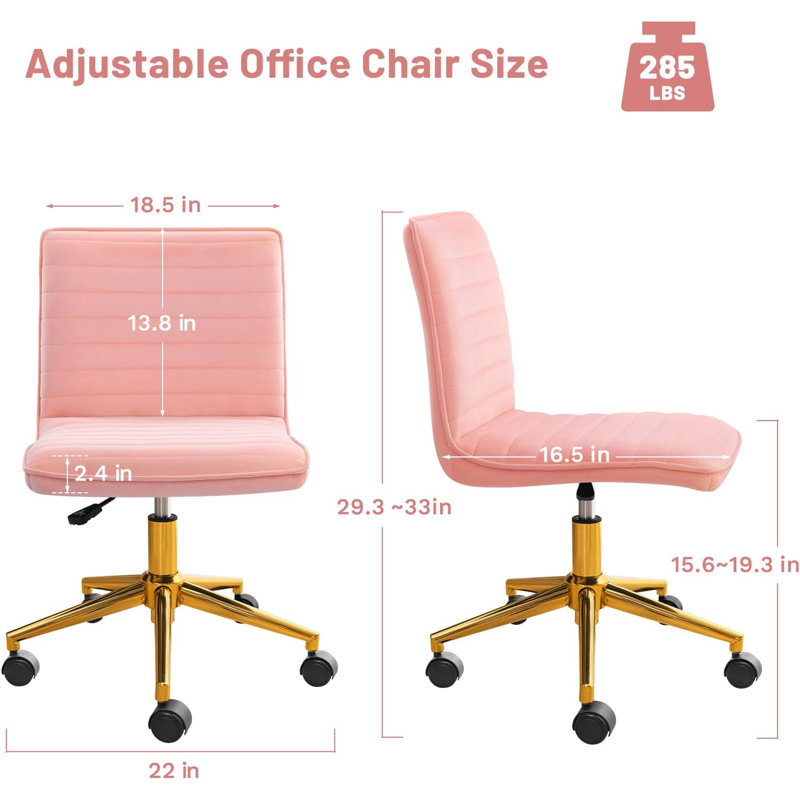 Chaise de bureau Mid-Century