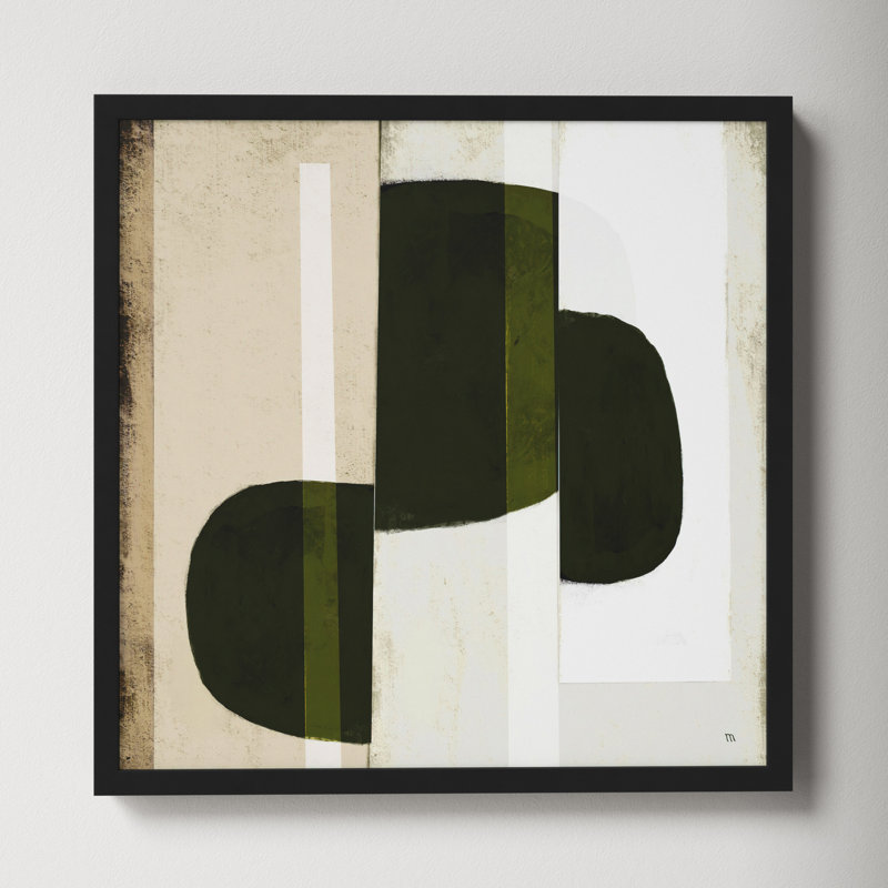 Collage 2 by StudioM, Black Framed Paper, 24" H x 24" W x 1.25" D