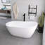 Baignoire autoportante en acrylique 67 po. X 31 po.