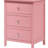 Versatile Transitional Nightstand With Three Drawers-472773497