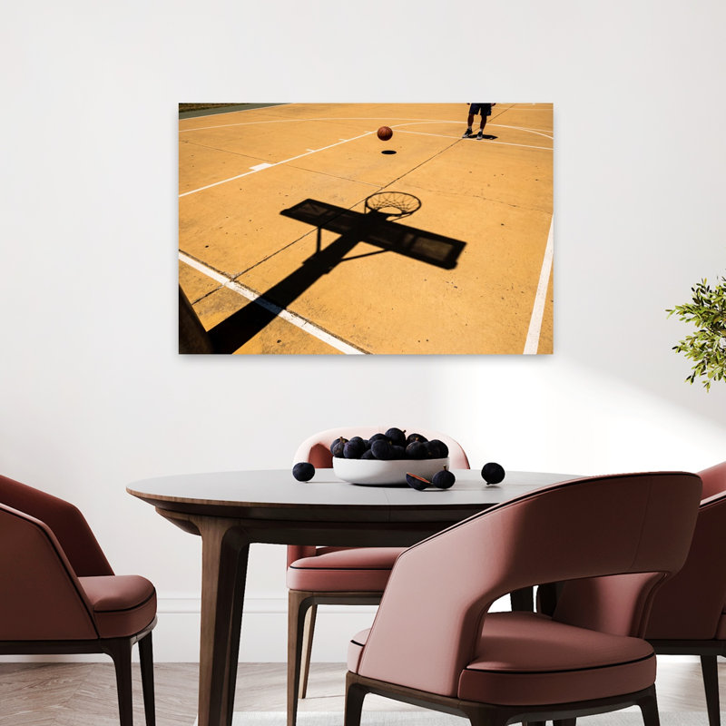 Sunny Court Action by Andreas Magnusson - Wrapped Canvas Print, 60.96 cm H x 91.44 cm W