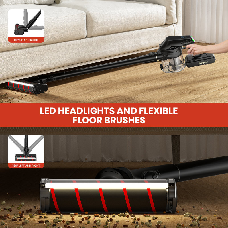 Aspirateur sans fil à main léger Cordless Aspirateur, Noir