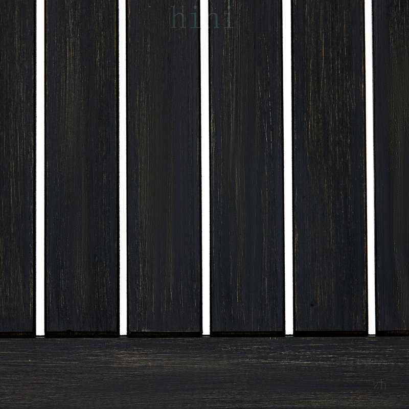 Ensemble de causeuse et table basse d'extérieur 2 pièces avec structure en bois d'acacia, textilène et coussins hydrofuges pour la terrasse et la cour